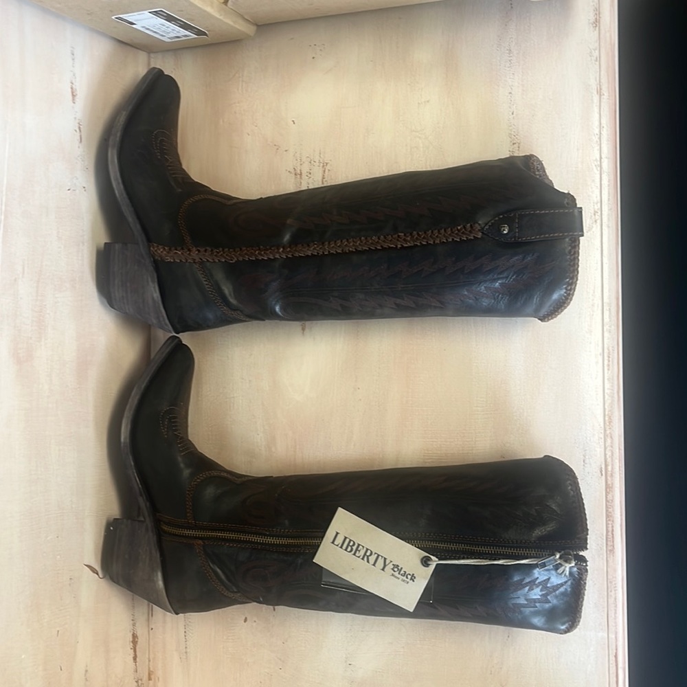 Liberty Black Judith leather boots
